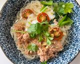 ツナとトマトのソムタム風そうめん作り方6写真