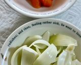 厚揚げと春野菜のミートボールあん炒め作り方1写真