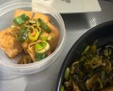 厚揚げの豚肉巻き油淋鶏（ユーリンチー）風作り方7写真