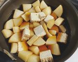 大根と焼き豆腐(厚揚げ)の煮物作り方7写真