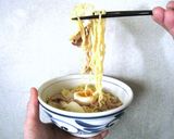 自作の手打ち中華麺で作った乾麺の実食作り方6写真