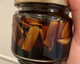 こんにゃくのニンニク醤油炒め作り方1写真