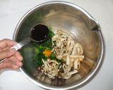 ほうれん草辛子あえ♪簡単レシピさつま揚げ作り方6写真