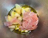 🍑桃と生ハムとリコッタチーズの冷製パスタ作り方11写真
