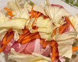 レンジで簡単♡ワンボウルで焼きうどん風作り方2写真