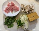 厚揚げと豚ひき肉のエスニック炒め作り方1写真