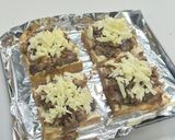 厚揚げの豚ねぎ塩チーズ焼き作り方6写真