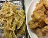 鶏とゴボウの甘辛和え☆作り方3写真