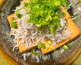 厚揚げの大根おろし、しらすと小ネギ作り方2写真