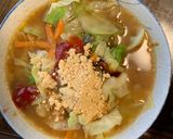 お一人様味噌ラーメンスープパスタ風隠し味作り方2写真
