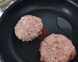 少ないお肉でも大満足♡れんこん入り和風ハンバーグ作り方4写真