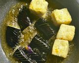 茄子と豆腐の揚げ出し。作り方3写真