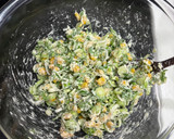 サクサク＊大量消費＊ネギのかき揚げ作り方1写真