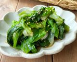 レンチン簡単♪レタスの中華風おひたし作り方4写真