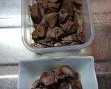 塩レバーのパスタ作り方6写真