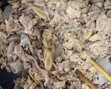 ごぼう、こんにゃく、牛肉煮作り方7写真