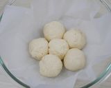 レンジで簡単！米粉と甘酒の丸パンレシピ☘作り方5写真