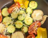 野菜だけで居酒屋級♪ズッキーニチーズ焼き作り方5写真