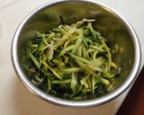 きゅうりとみょうがのオリーブオイル和え作り方1写真
