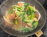 やきとり缶で親子丼作り方2写真