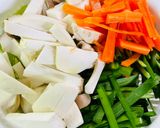 私の 肉味噌野菜炒め作り方2写真