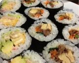 お弁当にも☆あり合わせ野菜で簡単キンパ風作り方16写真