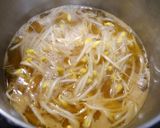 簡単！柚子もやしうどん　味噌風味作り方1写真