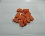 ロールキャベツ入りカレーうどん作り方1写真