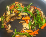 舞茸と野菜の甘辛炒め作り方9写真