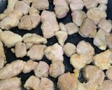 簡単　茄子と豚の甘辛丼作り方5写真