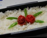 梅のバラ　（キャラ弁おかず）作り方3写真