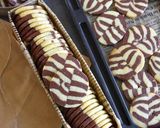 チョコレートマーブルクッキー作り方15写真