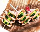 マヨポケットで♡ひとくちハムマヨきゅうり作り方9写真