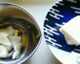スイスチャードとしめじのバターソテー作り方3写真