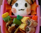 キャラ弁！うーたん弁当作り方5写真