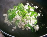 お弁当に！ピーマンの鶏そぼろ炒め煮作り方3写真