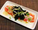 トマトとわかめの中華風味サラダ♪~♪作り方4写真