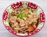 ポン酢で旨い!!ツナと舞茸の炊き込みご飯作り方9写真