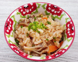 ポン酢で旨い!!ツナと舞茸の炊き込みご飯作り方9写真