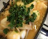 市販のパスタソースで鉄板焼き作り方4写真