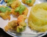 ぷりぷりほっくり空豆と海老のかき揚げ♪作り方4写真