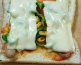 簡単ピザトースト風サンドイッチ☆お弁当も作り方4写真