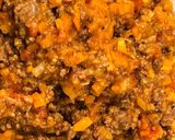 ラクレットチーズのミートソースリングイネ作り方5写真