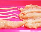 鶏ささみとスナップえんどうのピリ辛炒め作り方1写真