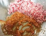 新たまねぎの肉みそステーキ作り方2写真