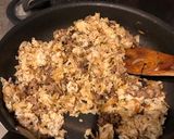 牛肉と大葉のバターライス作り方4写真