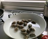 あさりの酒蒸し フライパン作り方1写真