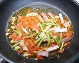簡単ヘルシー！春のペペロンうどん作り方2写真