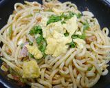 簡単ヘルシー！春のペペロンうどん作り方4写真