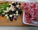 ポークと野菜のの バジルソルト炒め作り方1写真